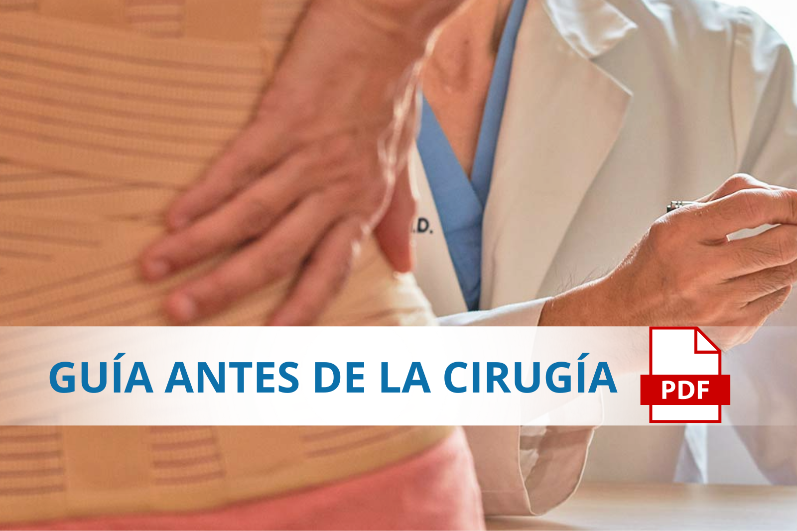 Guía Preoperatoria para Cirugía Lumbar